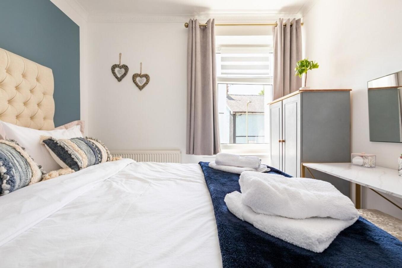 Coastal Family Stay 3-Bed Parking Wi-Fi Bridgend  Esterno foto