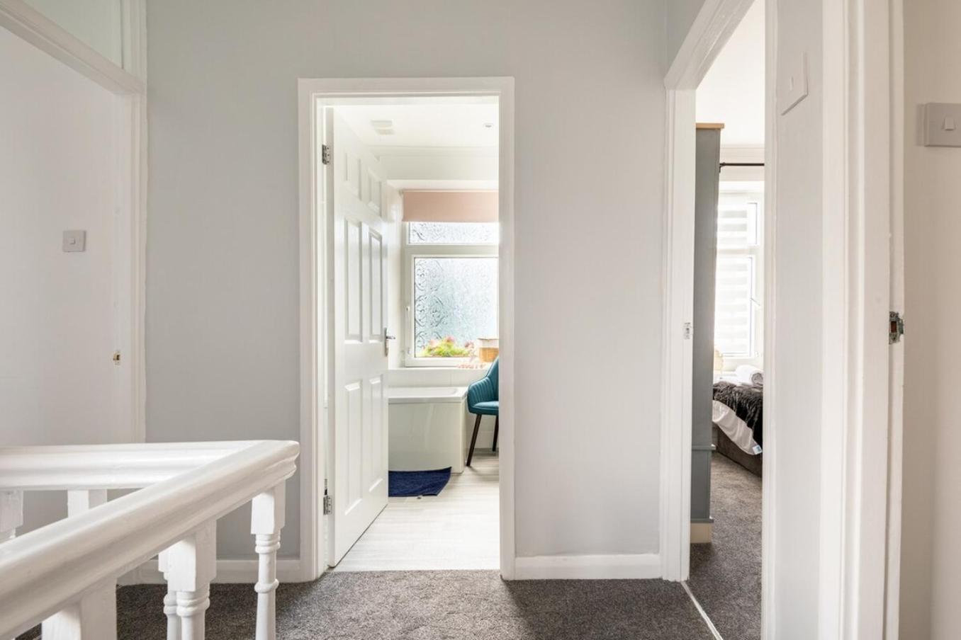 Coastal Family Stay 3-Bed Parking Wi-Fi Bridgend  Esterno foto