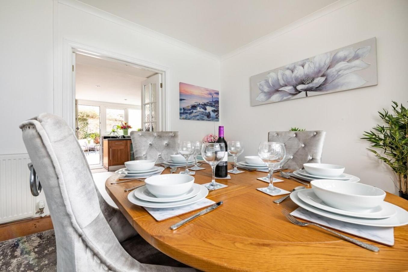 Coastal Family Stay 3-Bed Parking Wi-Fi Bridgend  Esterno foto
